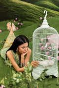 Maria B | M Basics Dreamscape Eid Lawn | MB-CUSV14-12B - by Libasekhas UK - Registered Vendor of : Maria B - 100% Original Designer Dress