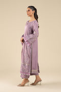 Maria B | Basics RTW | 3 Pc Embroidered Two Tone Silk Suit | MB-FS25-17 - by - Libasekhas UK - Registered Vendor of : Maria B - 100% Original Designer Dresss