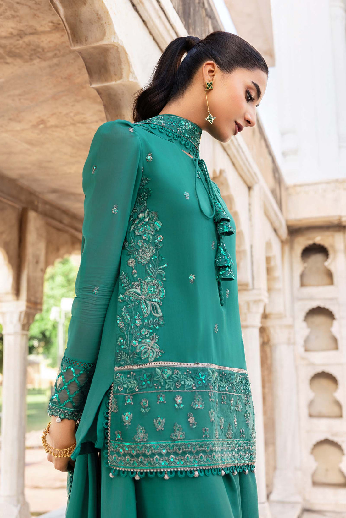 Maria B | Festive 25 | MB-FUS25-803 - by Libasekhas UK - Registered Vendor of : Maria B - 100% Original Designer Dress