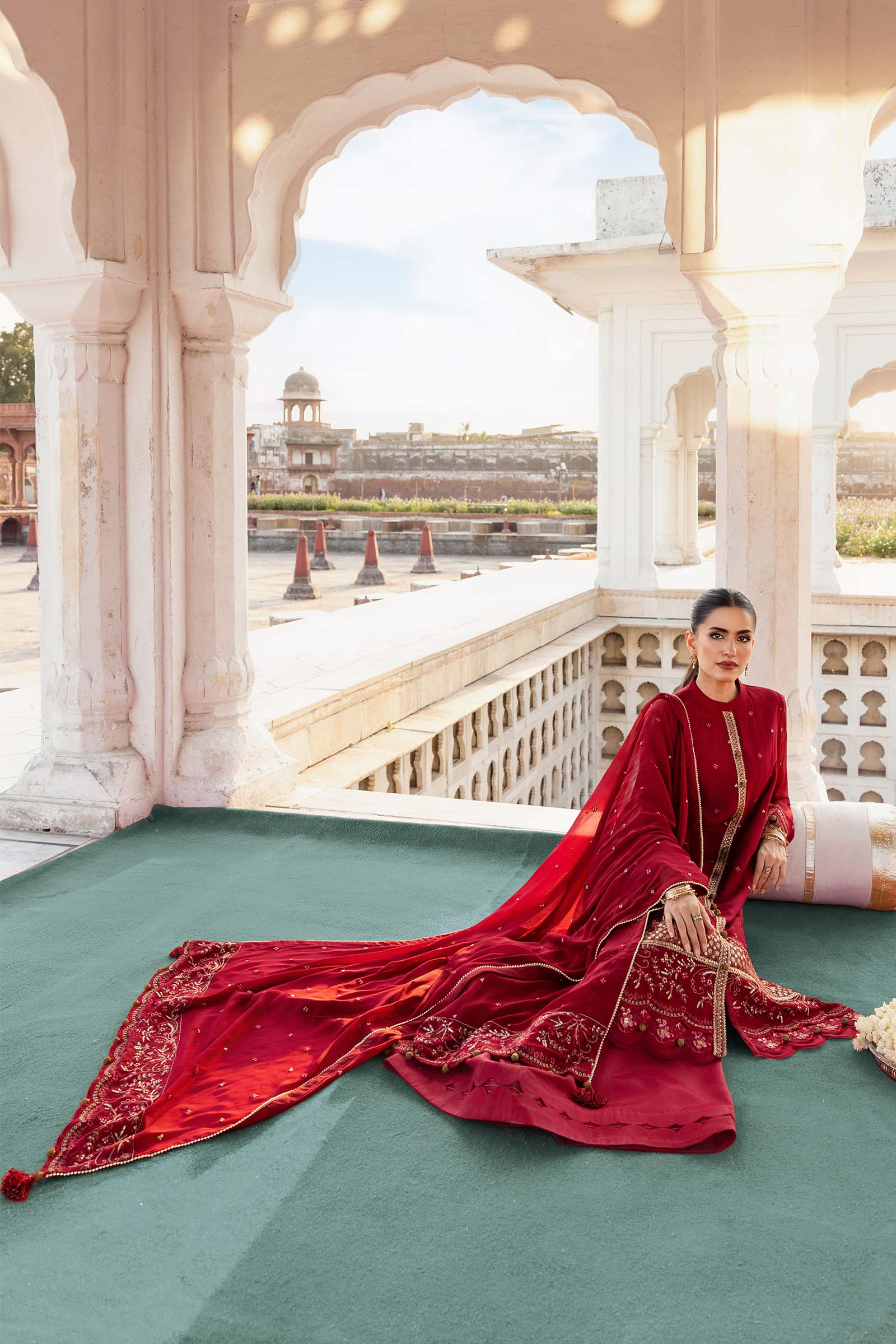 Maria B | Festive 25 | MB-FUS25-808 - by Libasekhas UK - Registered Vendor of : Maria B - 100% Original Designer Dress