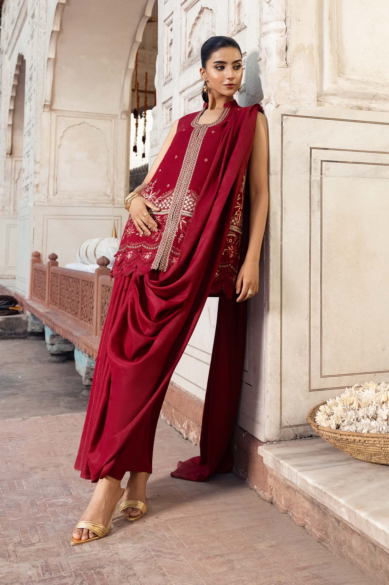 Maria B | Festive 25 | MB-FUS25-808 - by Libasekhas UK - Registered Vendor of : Maria B - 100% Original Designer Dress