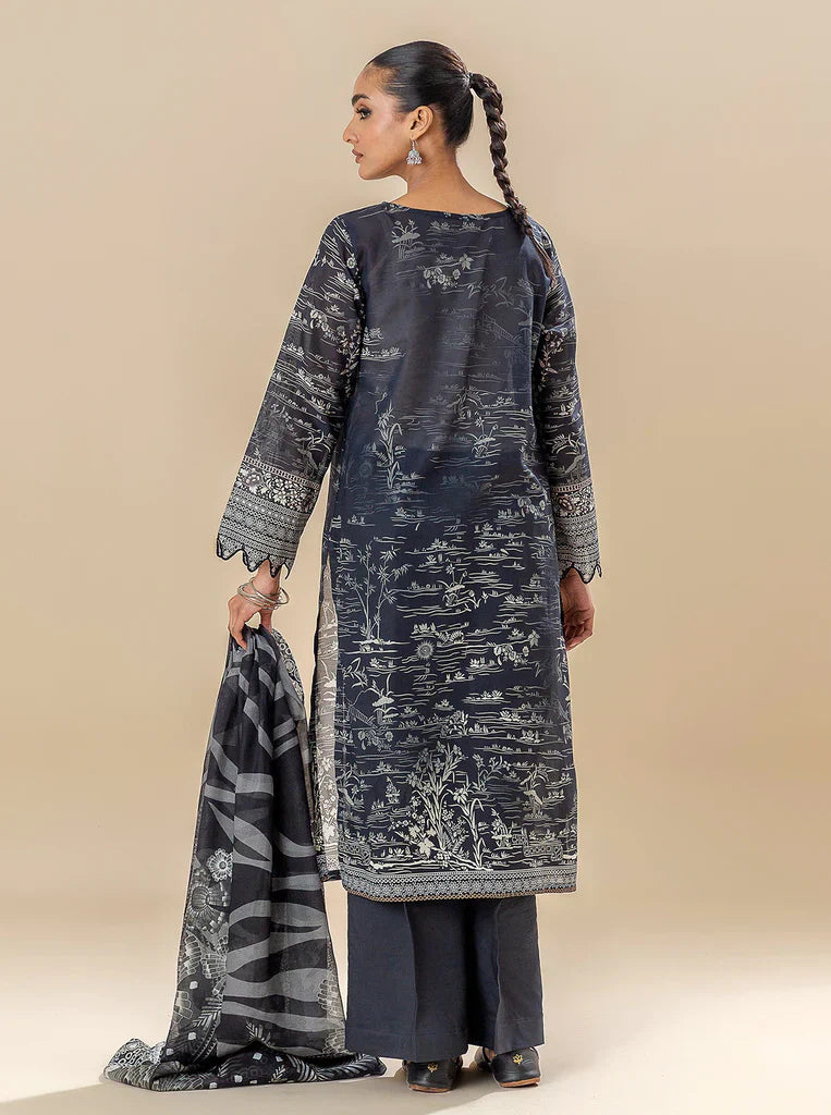 Morbagh | Lawn Collection 24 | EBONY STREAMS - by - Libasekhas UK - Registered Vendor of : Morbagh - 100% Original Designer Dresss