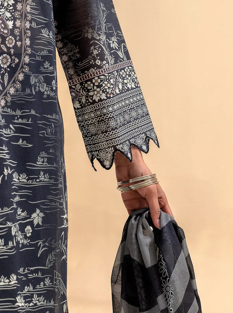 Morbagh | Lawn Collection 24 | EBONY STREAMS - by - Libasekhas UK - Registered Vendor of : Morbagh - 100% Original Designer Dresss