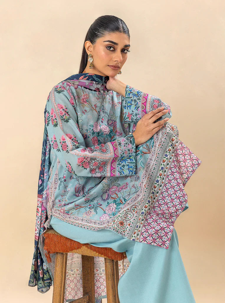 Morbagh | Lawn Collection 24 | SOUL BLUE - by - Libasekhas UK - Registered Vendor of : Morbagh - 100% Original Designer Dresss