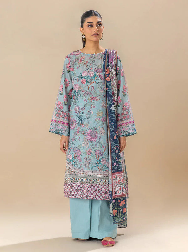 Morbagh | Lawn Collection 24 | SOUL BLUE - by - Libasekhas UK - Registered Vendor of : Morbagh - 100% Original Designer Dresss
