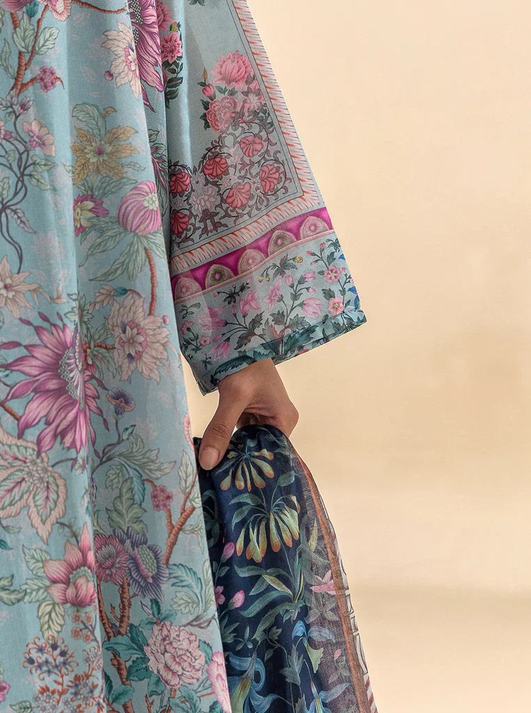Morbagh | Lawn Collection 24 | SOUL BLUE - by - Libasekhas UK - Registered Vendor of : Morbagh - 100% Original Designer Dresss