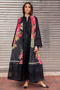 Marjjan | Carnation Lawn | MBL-16 B (BLACK) - by - Libasekhas UK - Registered Vendor of : Marjjan - 100% Original Designer Dresss
