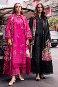 Marjjan | Carnation Lawn | MBL-17 B (HOT PINK) - by - Libasekhas UK - Registered Vendor of : Marjjan - 100% Original Designer Dresss