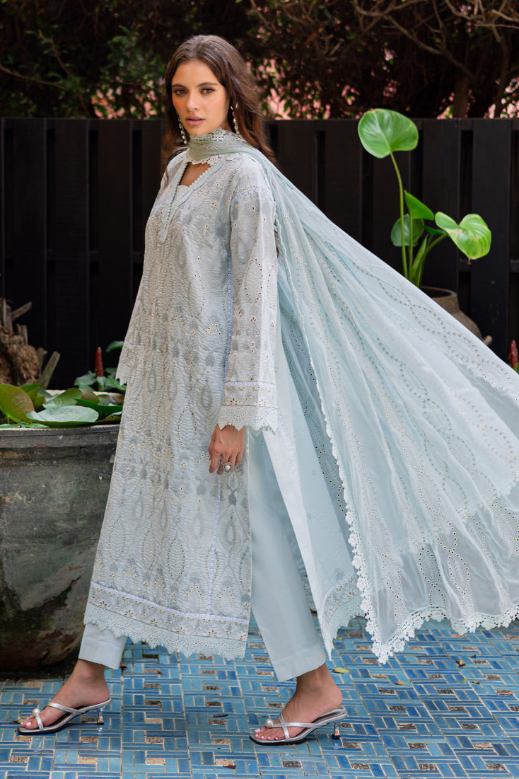 Marjjan | Seraya Lawn 25 |  MBL- 18 A - by - Libasekhas UK - Registered Vendor of : Marjjan - 100% Original Designer Dresss