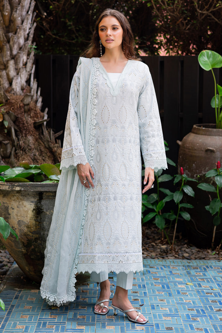Marjjan | Seraya Lawn 25 |  MBL- 18 A - by - Libasekhas UK - Registered Vendor of : Marjjan - 100% Original Designer Dresss