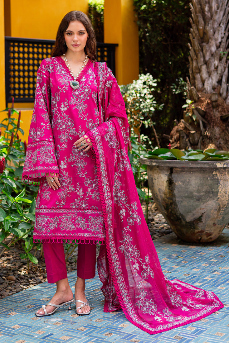 Marjjan | Seraya Lawn 25 | MBL-22 B - by - Libasekhas UK - Registered Vendor of : Marjjan - 100% Original Designer Dresss