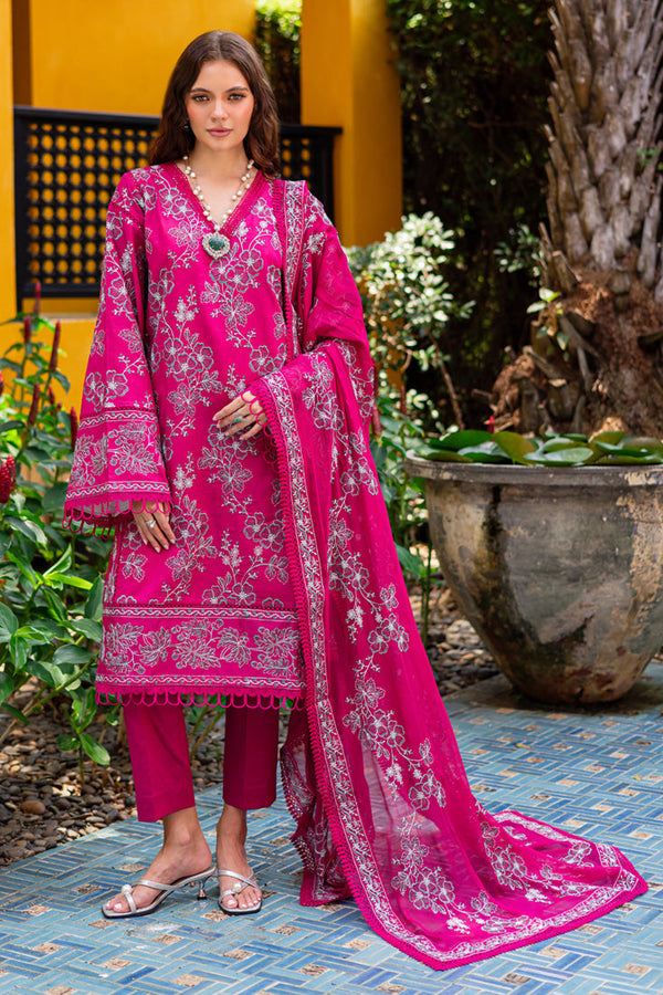 Marjjan | Seraya Lawn 25 | MBL-22 B - by - Libasekhas UK - Registered Vendor of : Marjjan - 100% Original Designer Dresss