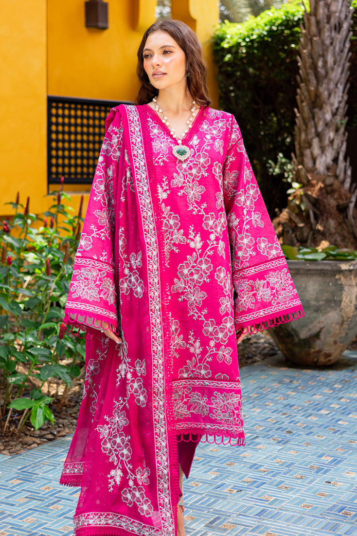 Marjjan | Seraya Lawn 25 | MBL-22 B - by - Libasekhas UK - Registered Vendor of : Marjjan - 100% Original Designer Dresss