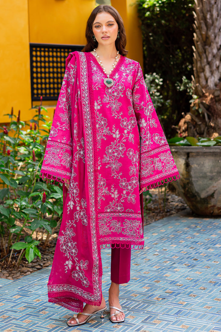 Marjjan | Seraya Lawn 25 | MBL-22 B - by - Libasekhas UK - Registered Vendor of : Marjjan - 100% Original Designer Dresss
