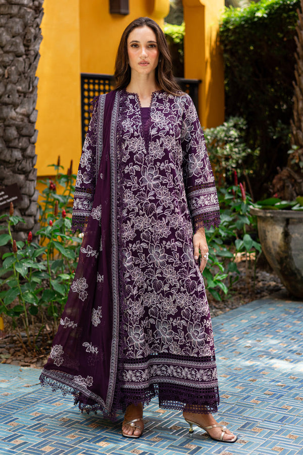 Marjjan | Seraya Lawn 25 | MBL- 23 B - by - Libasekhas UK - Registered Vendor of : Marjjan - 100% Original Designer Dresss