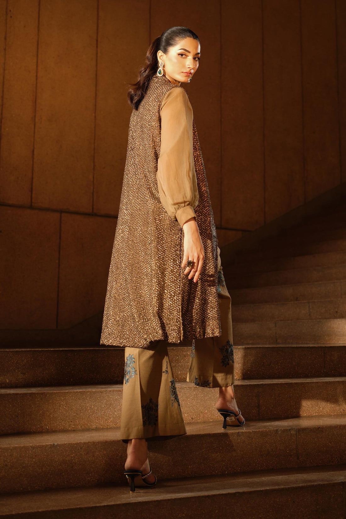 Maria B | Pre fall Dresses | MBS-W25-21 C - by Libasekhas UK - Registered Vendor of : Maria B - 100% Original Designer Dress