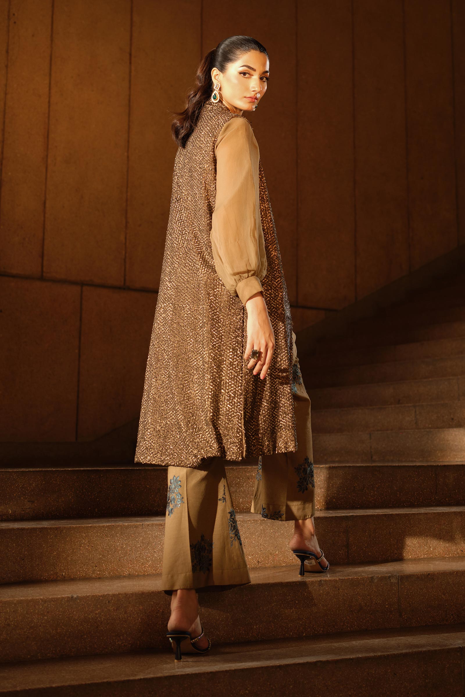 Maria B | Pre fall Dresses | MBS-W25-21 C - by Libasekhas UK - Registered Vendor of : Maria B - 100% Original Designer Dress
