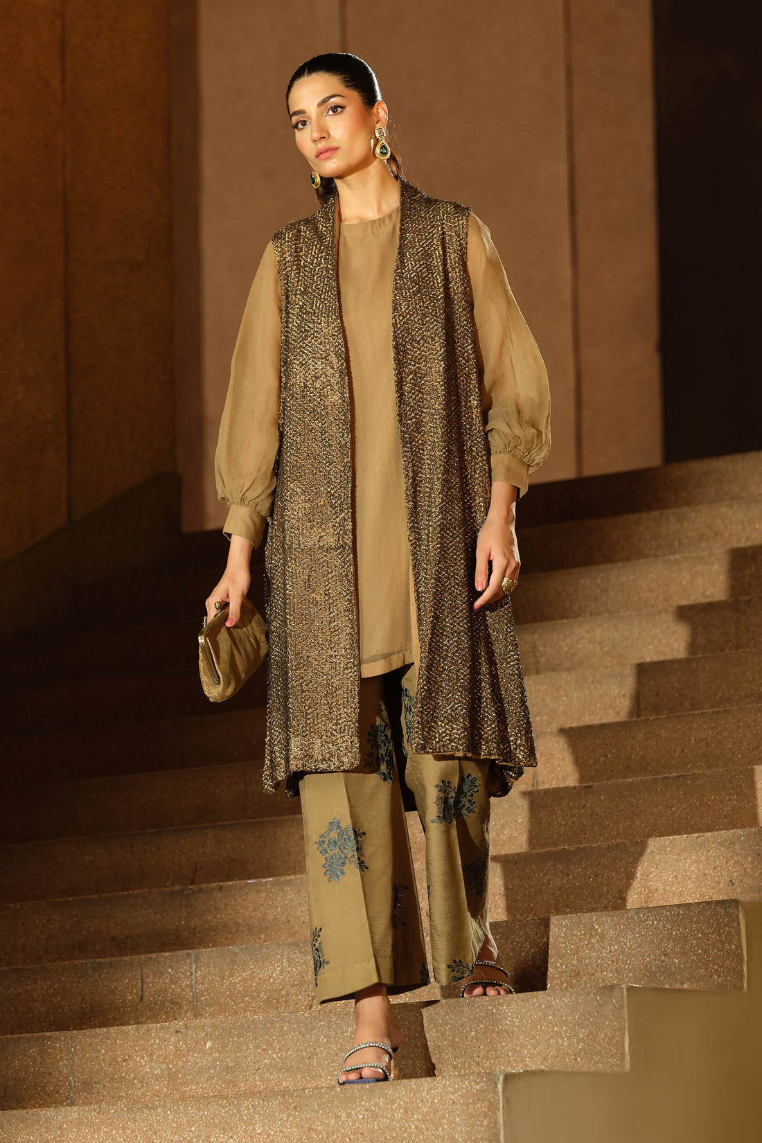 Maria B | Pre fall Dresses | MBS-W25-21 C - by Libasekhas UK - Registered Vendor of : Maria B - 100% Original Designer Dress