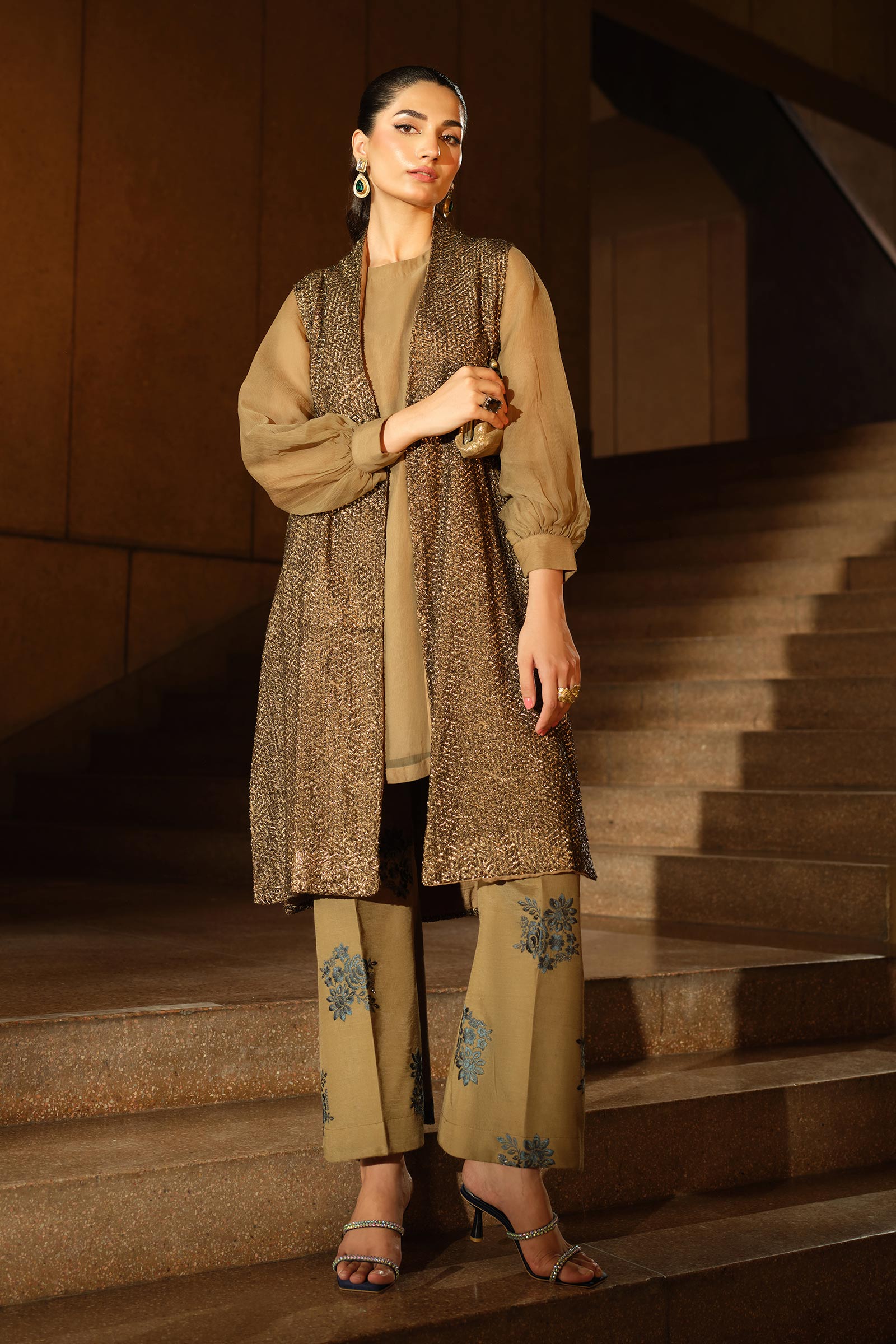 Maria B | Pre fall Dresses | MBS-W25-21 C - by Libasekhas UK - Registered Vendor of : Maria B - 100% Original Designer Dress