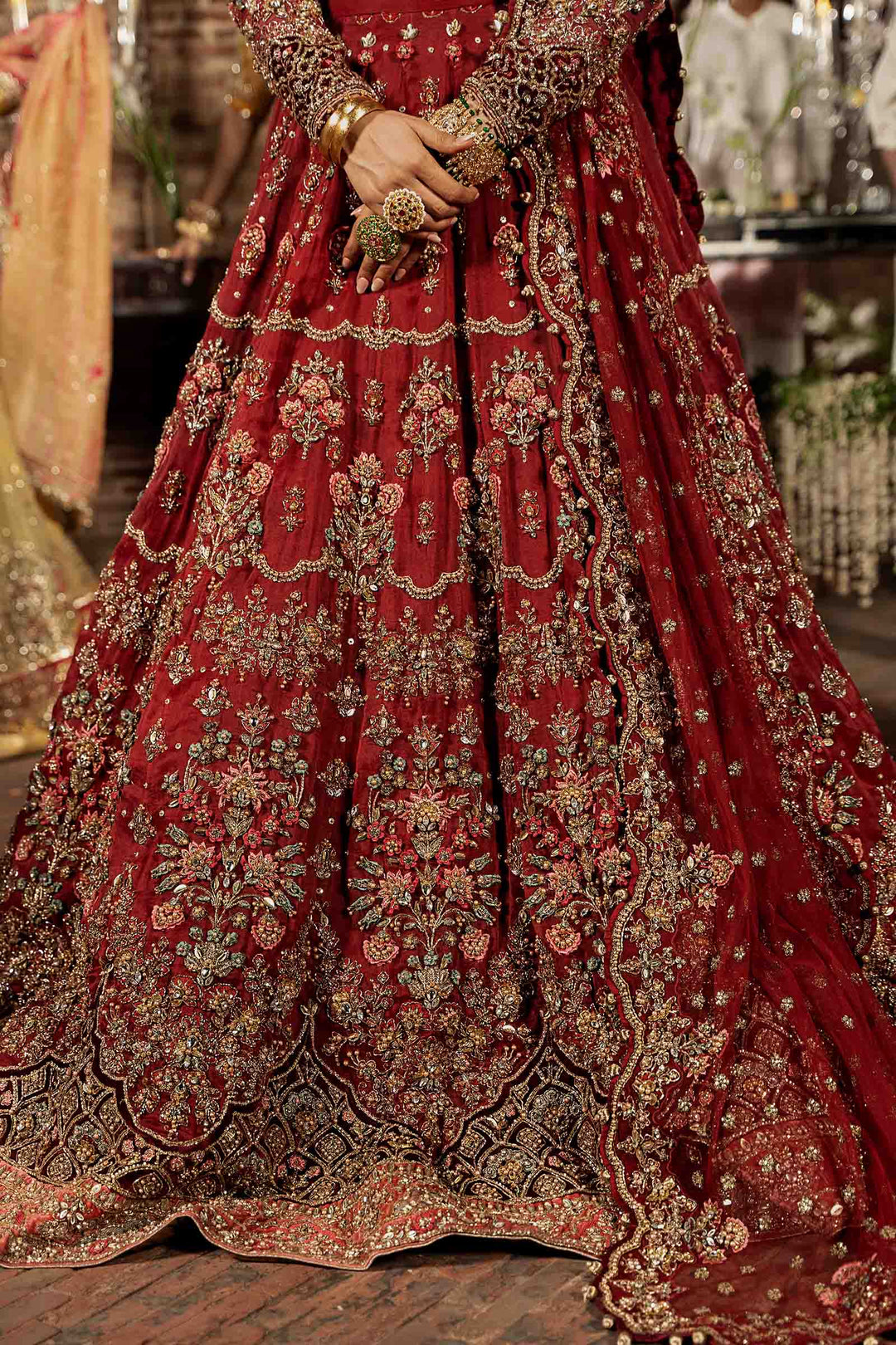 Maria B | Bridal Couture | Roza - by - Libasekhas UK - Registered Vendor of : Maria B - 100% Original Designer Dresss