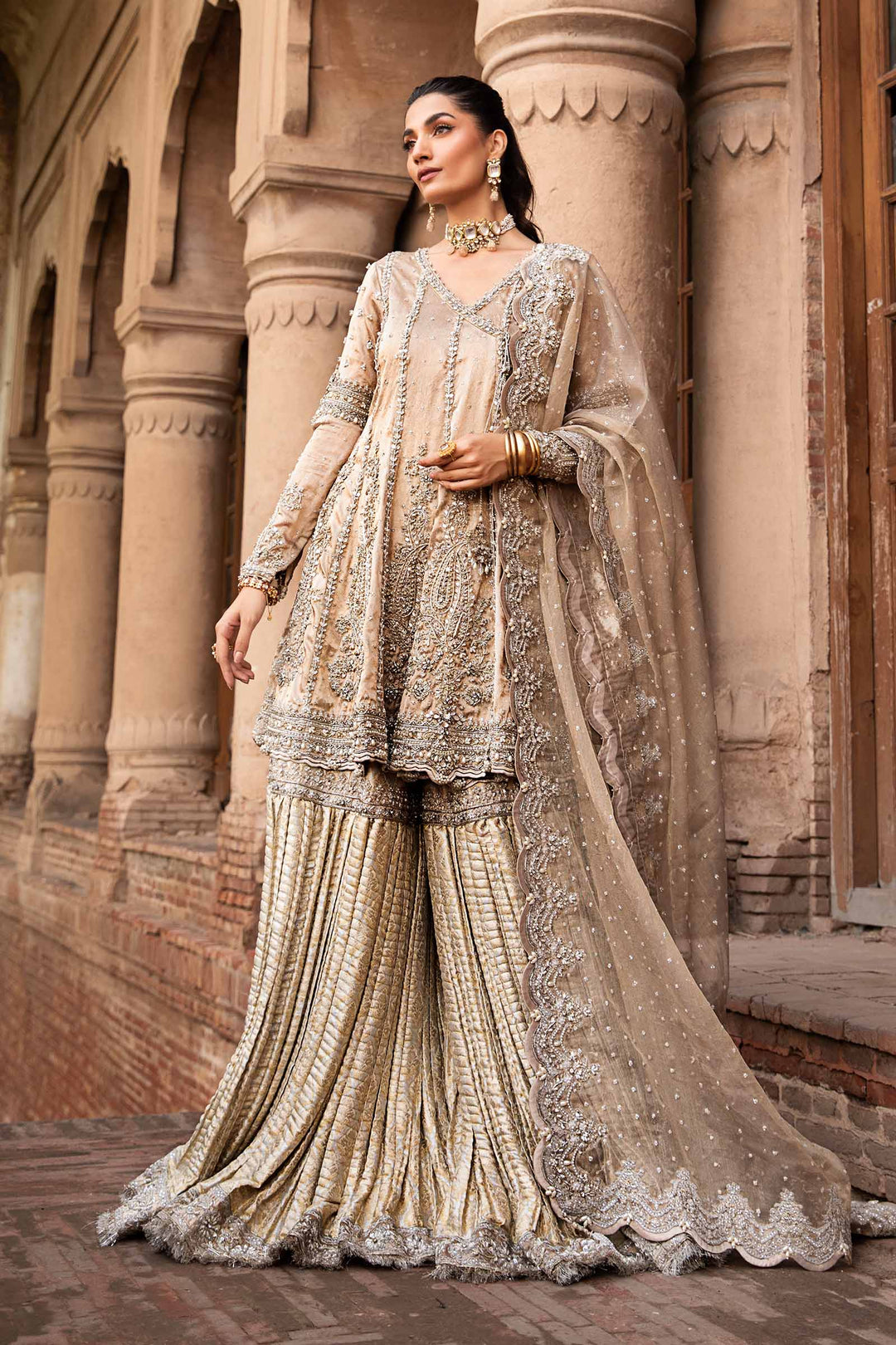 Maria B | Bridal Couture | Oriana - by - Libasekhas UK - Registered Vendor of : Maria B - 100% Original Designer Dresss