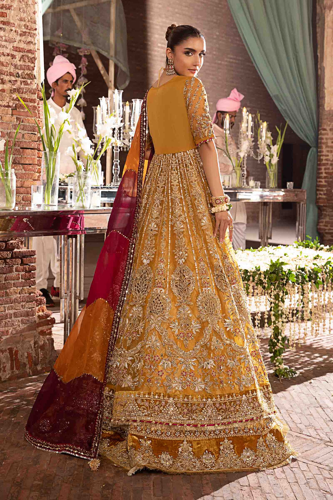Maria B | Bridal Couture | Zehrin - by - Libasekhas UK - Registered Vendor of : Maria B - 100% Original Designer Dresss