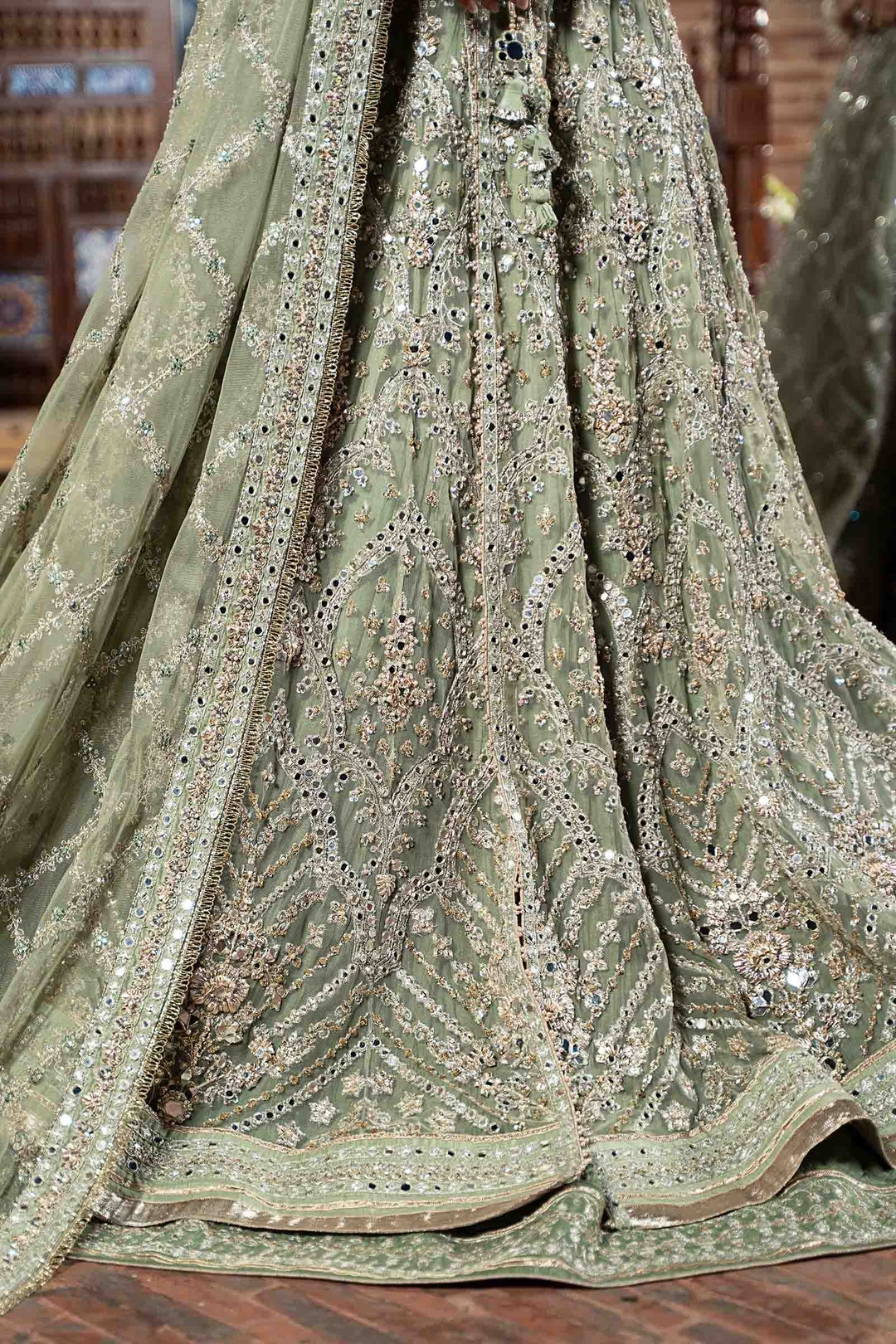 Maria B | Bridal Couture | Sarai - by - Libasekhas UK - Registered Vendor of : Maria B - 100% Original Designer Dresss