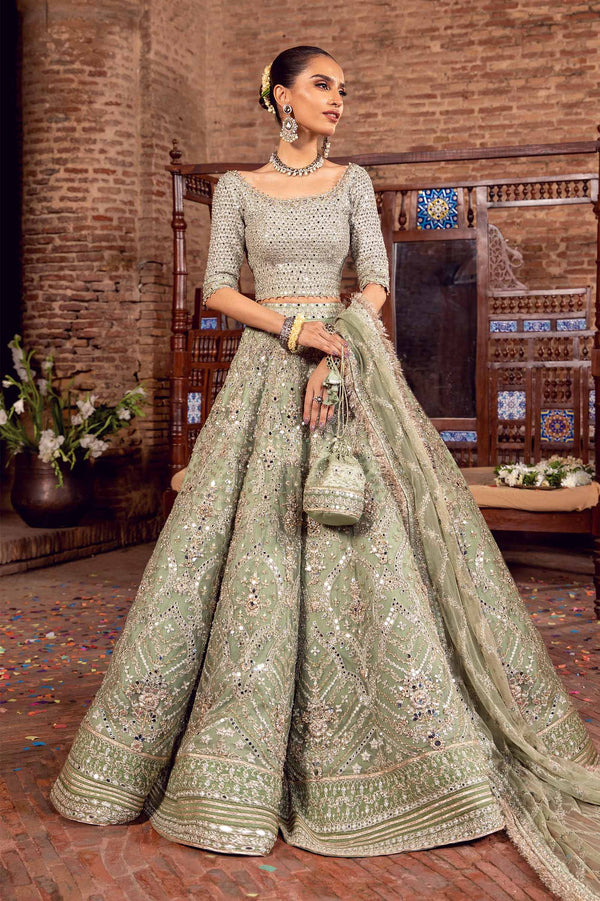 Maria B | Bridal Couture | Sarai - by - Libasekhas UK - Registered Vendor of : Maria B - 100% Original Designer Dresss
