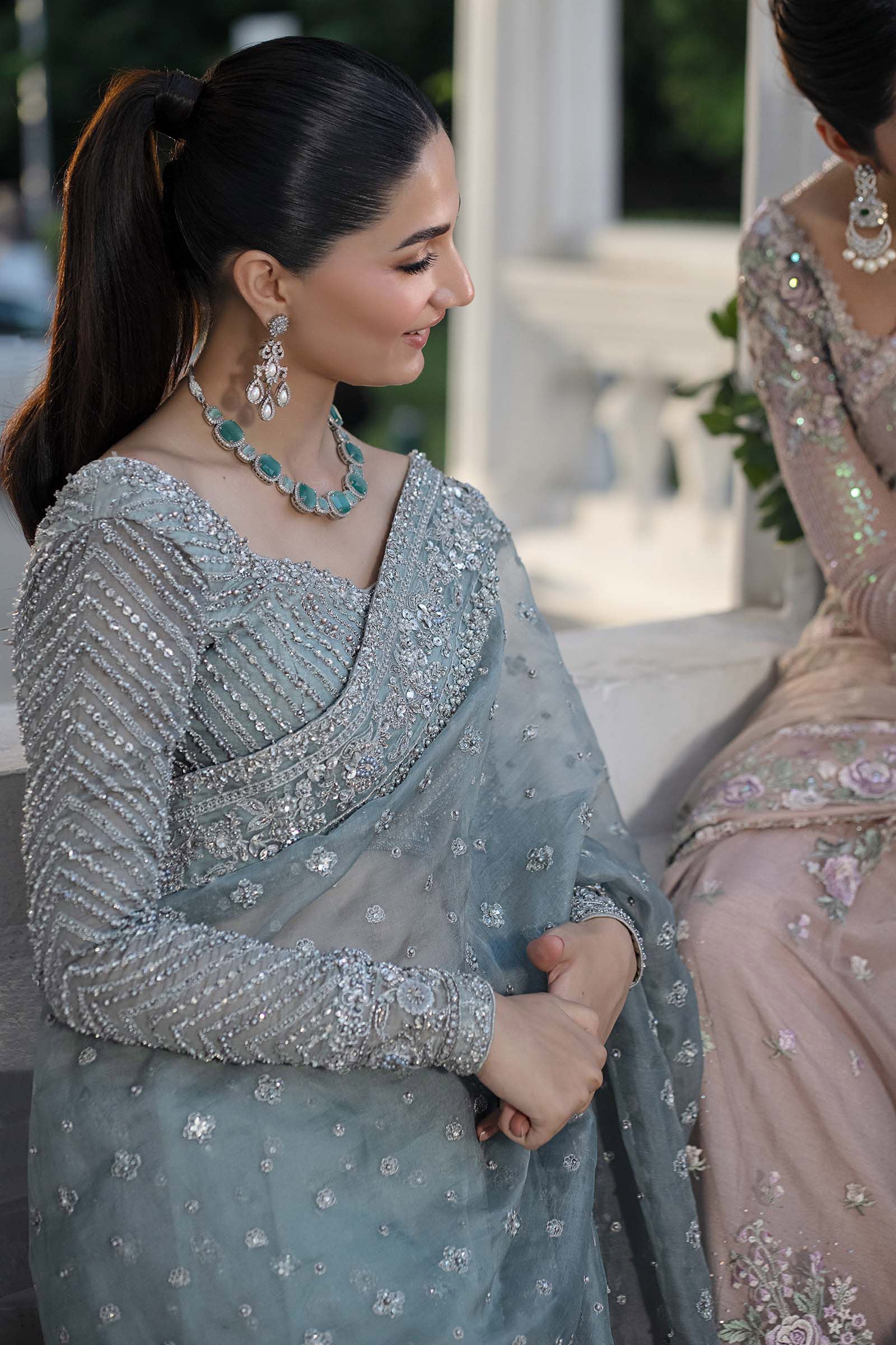 Maria B | Royal Rawa Bridal Couture | Gracin - by Libasekhas UK - Registered Vendor of : Maria B - 100% Original Designer Dress