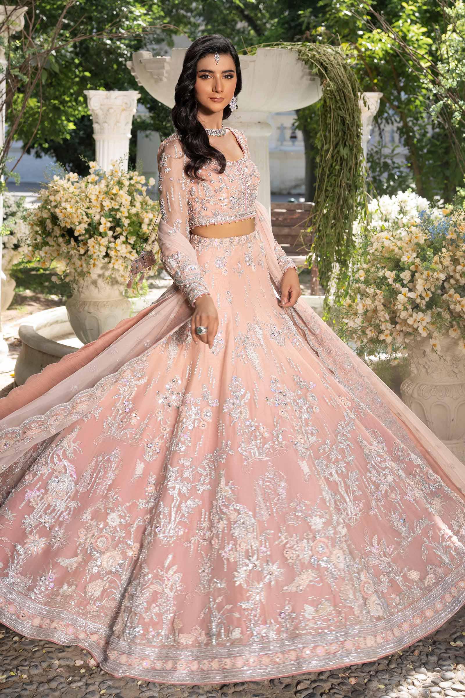 Maria B | Royal Rawa Bridal Couture | Elain - by Libasekhas UK - Registered Vendor of : Maria B - 100% Original Designer Dress