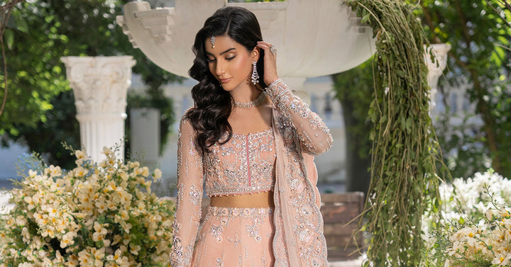 Maria B | Royal Rawa Bridal Couture | Elain - by Libasekhas UK - Registered Vendor of : Maria B - 100% Original Designer Dress