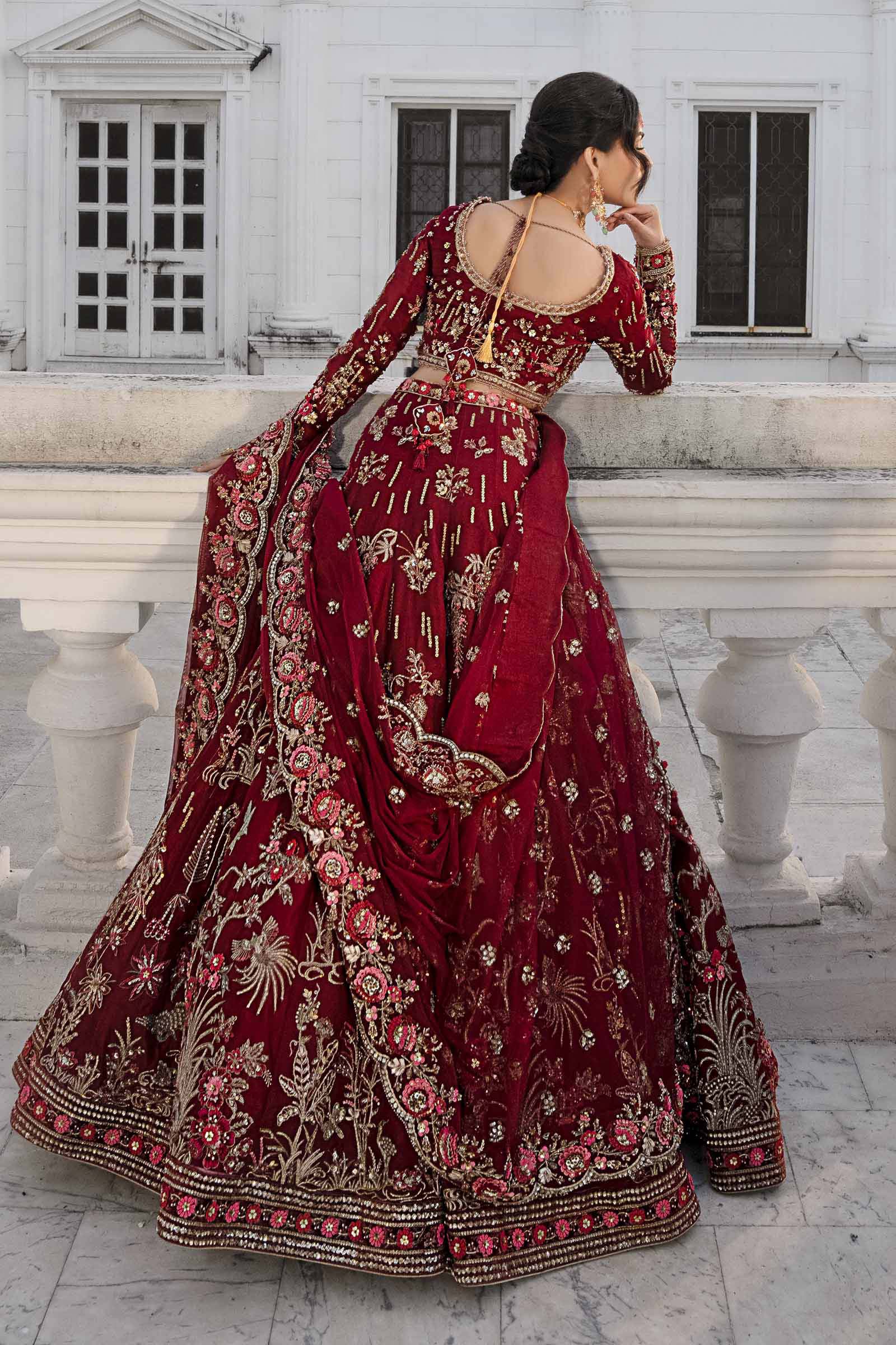 Maria B | Royal Rawa Bridal Couture | Seray - by Libasekhas UK - Registered Vendor of : Maria B - 100% Original Designer Dress