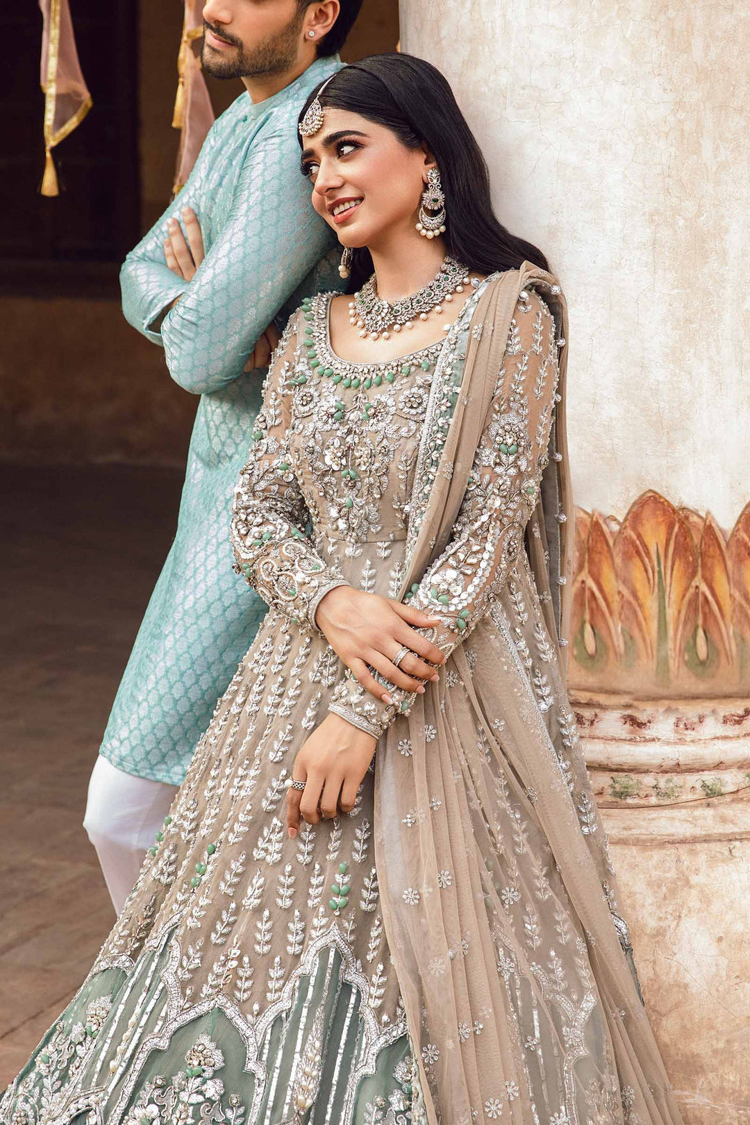 Maria B | Bridal Couture | Mehrinoz - by - Libasekhas UK - Registered Vendor of : Maria B - 100% Original Designer Dresss