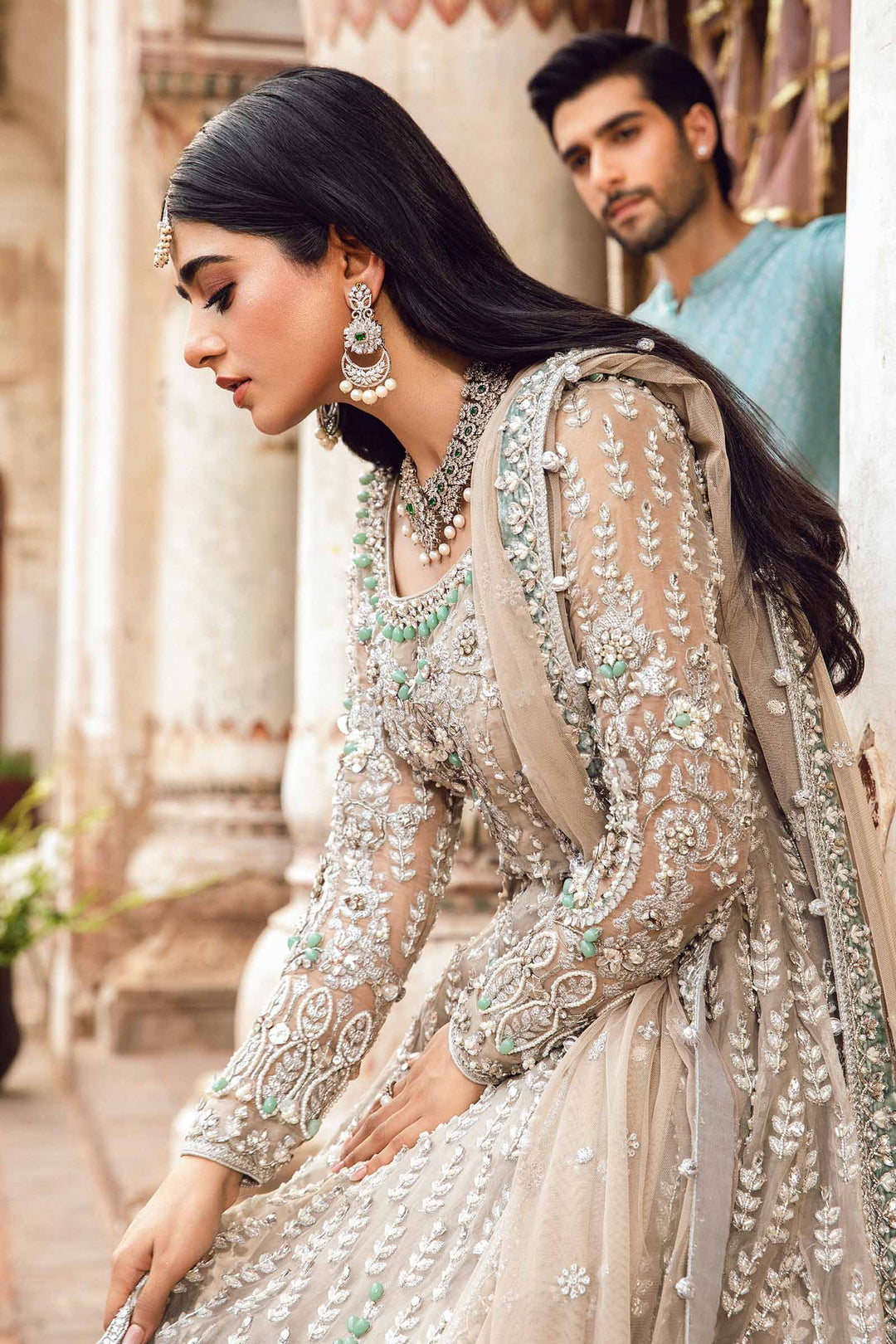 Maria B | Bridal Couture | Mehrinoz - by - Libasekhas UK - Registered Vendor of : Maria B - 100% Original Designer Dresss