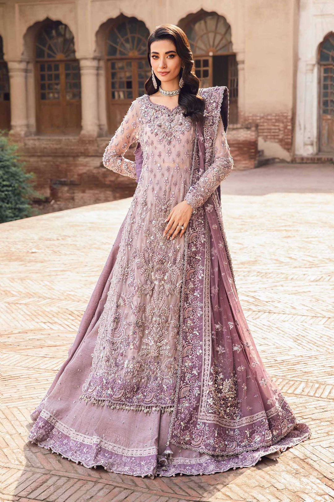 Maria B | Bridal Couture | Pinar - by - Libasekhas UK - Registered Vendor of : Maria B - 100% Original Designer Dresss