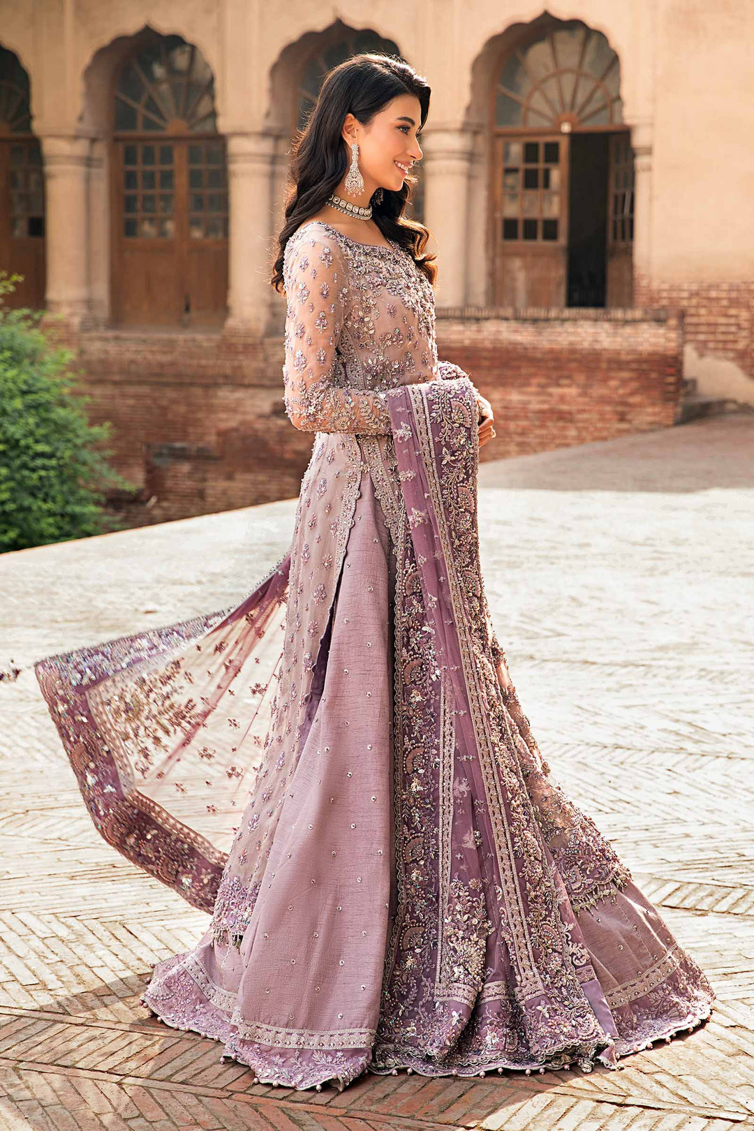Maria B | Bridal Couture | Pinar - by - Libasekhas UK - Registered Vendor of : Maria B - 100% Original Designer Dresss