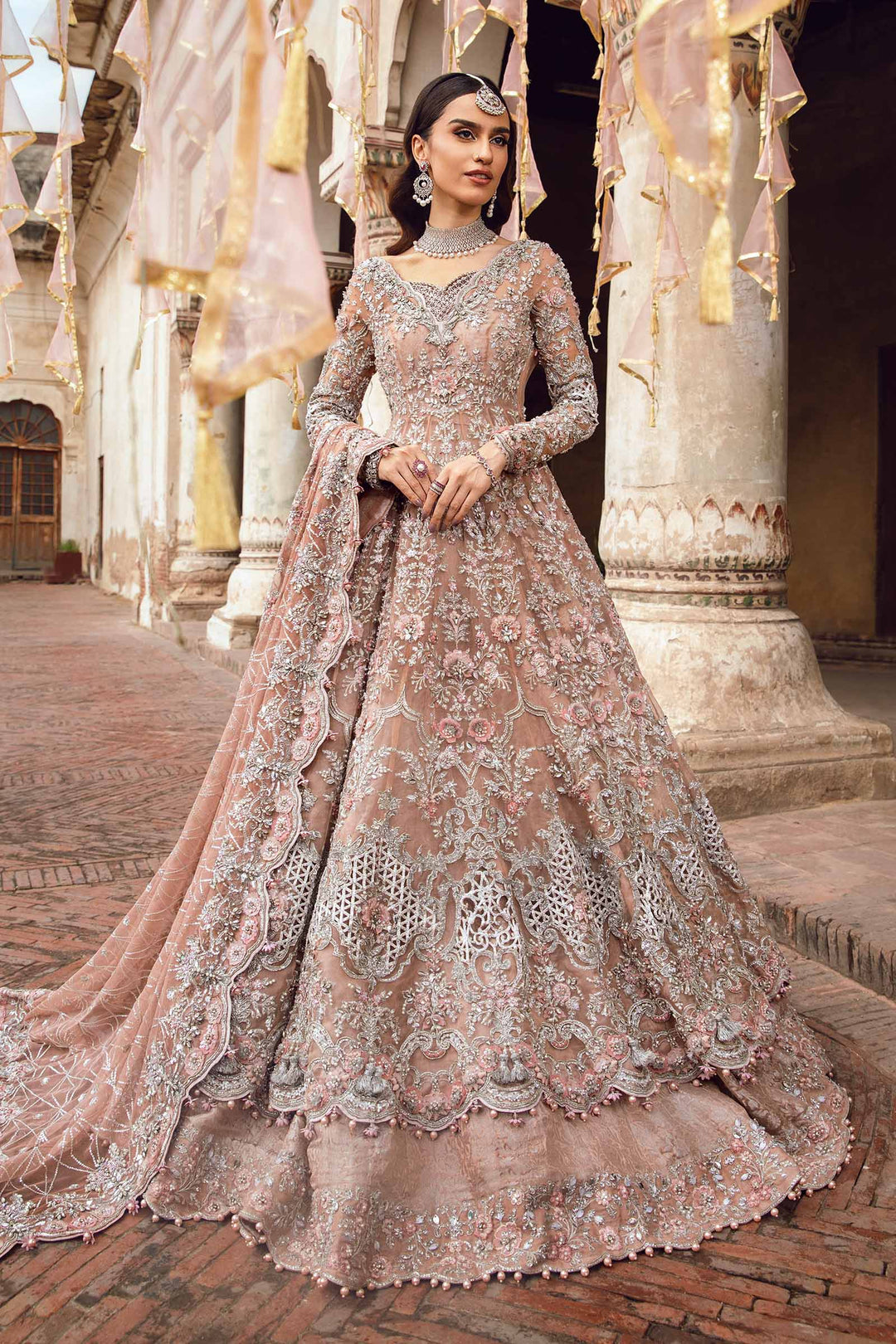 Maria B | Bridal Couture | Diyora - by - Libasekhas UK - Registered Vendor of : Maria B - 100% Original Designer Dresss