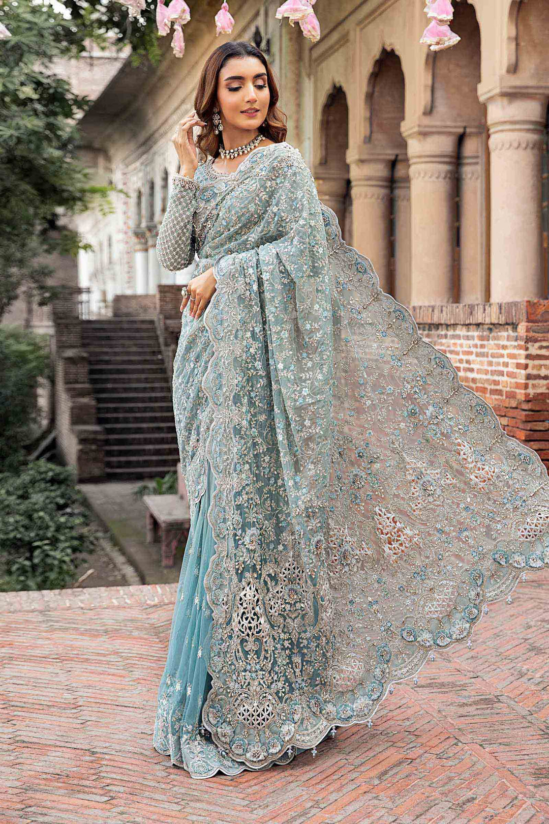 Maria B | Bridal Couture | Mabel - by - Libasekhas UK - Registered Vendor of : Maria B - 100% Original Designer Dresss
