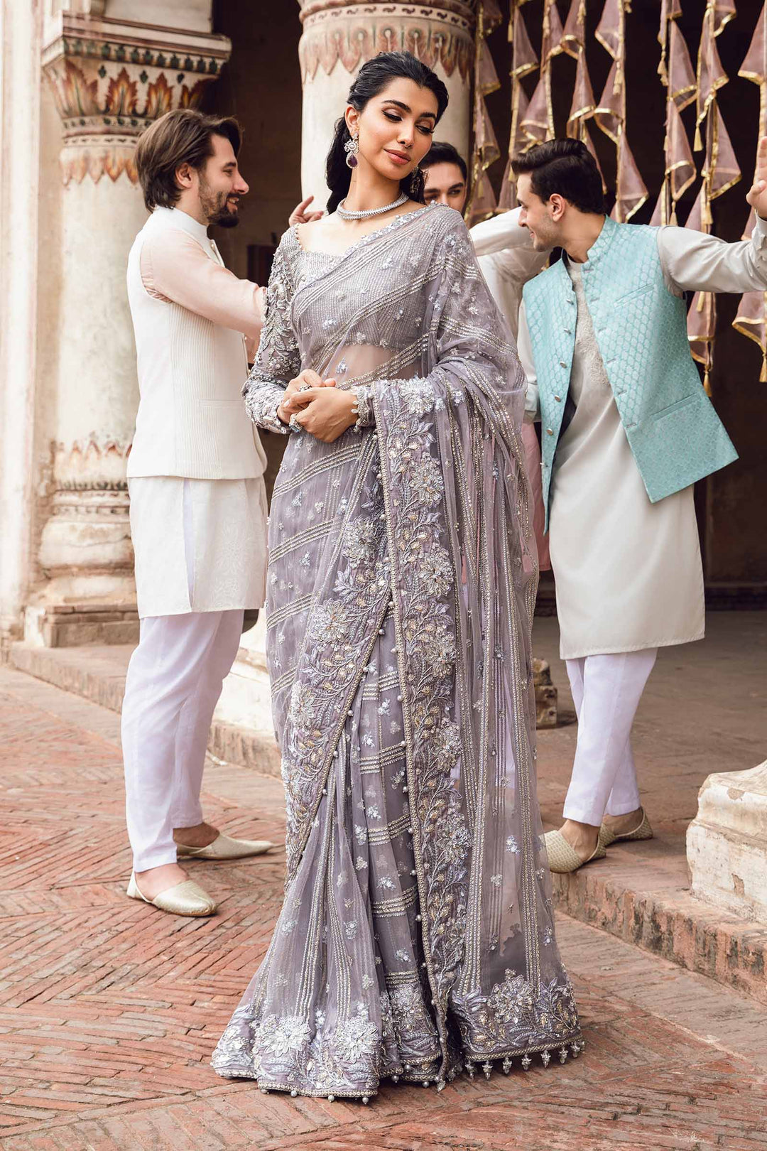 Maria B | Bridal Couture | Ifora - by - Libasekhas UK - Registered Vendor of : Maria B - 100% Original Designer Dresss