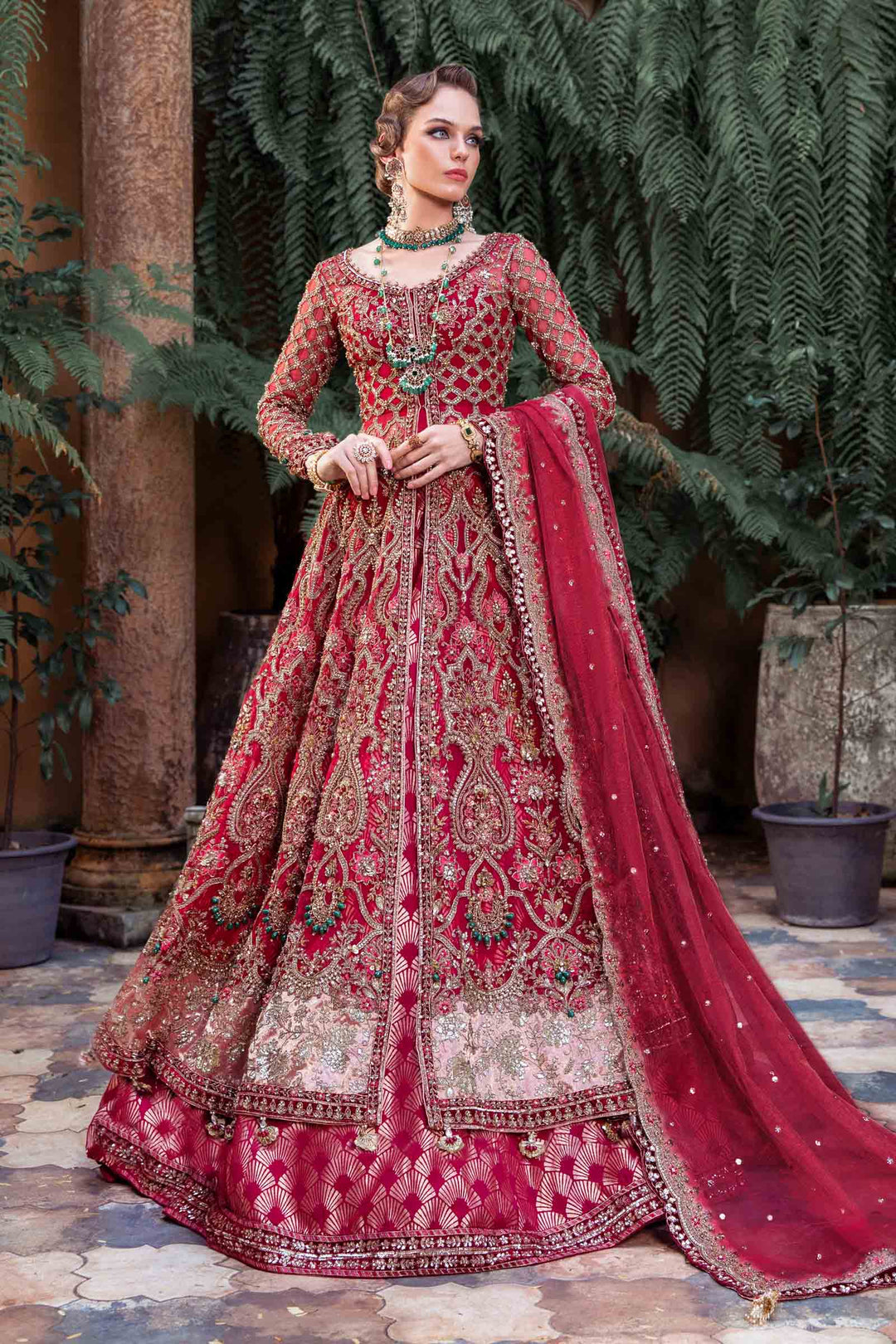 Maria B | Bridal Couture | Navera - by - Libasekhas UK - Registered Vendor of : Maria B - 100% Original Designer Dresss