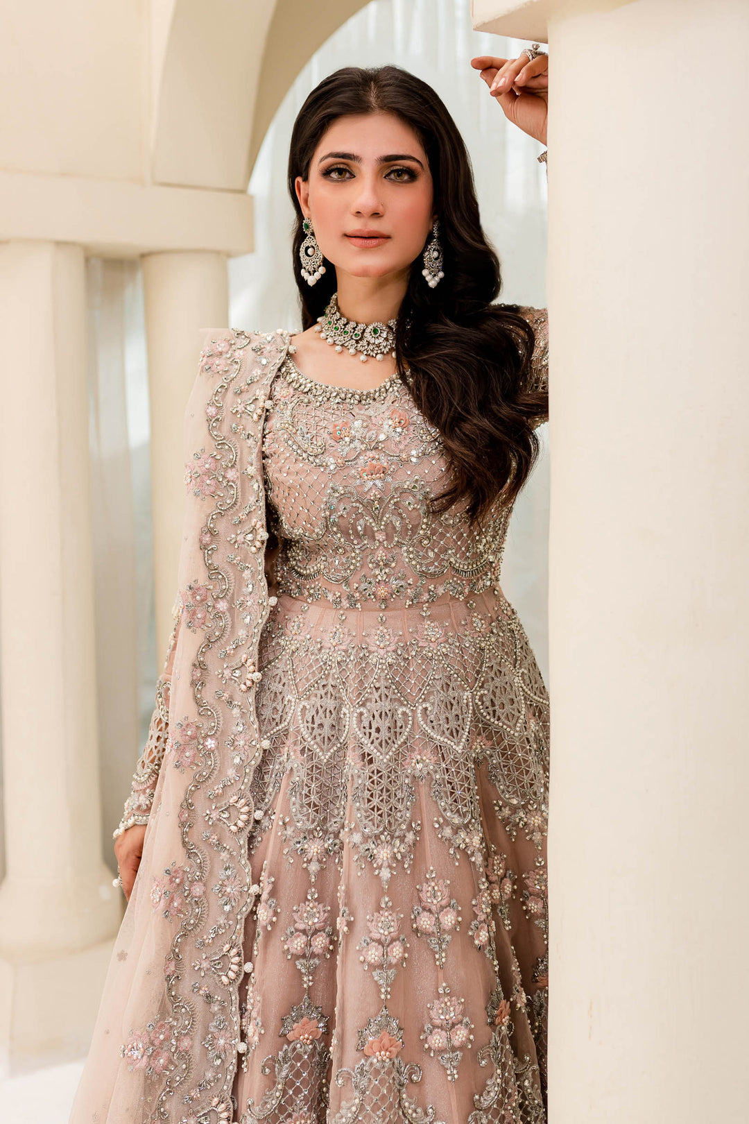 Maria B | Bridal Couture | MC-902 - by - Libasekhas UK - Registered Vendor of : Maria B - 100% Original Designer Dresss