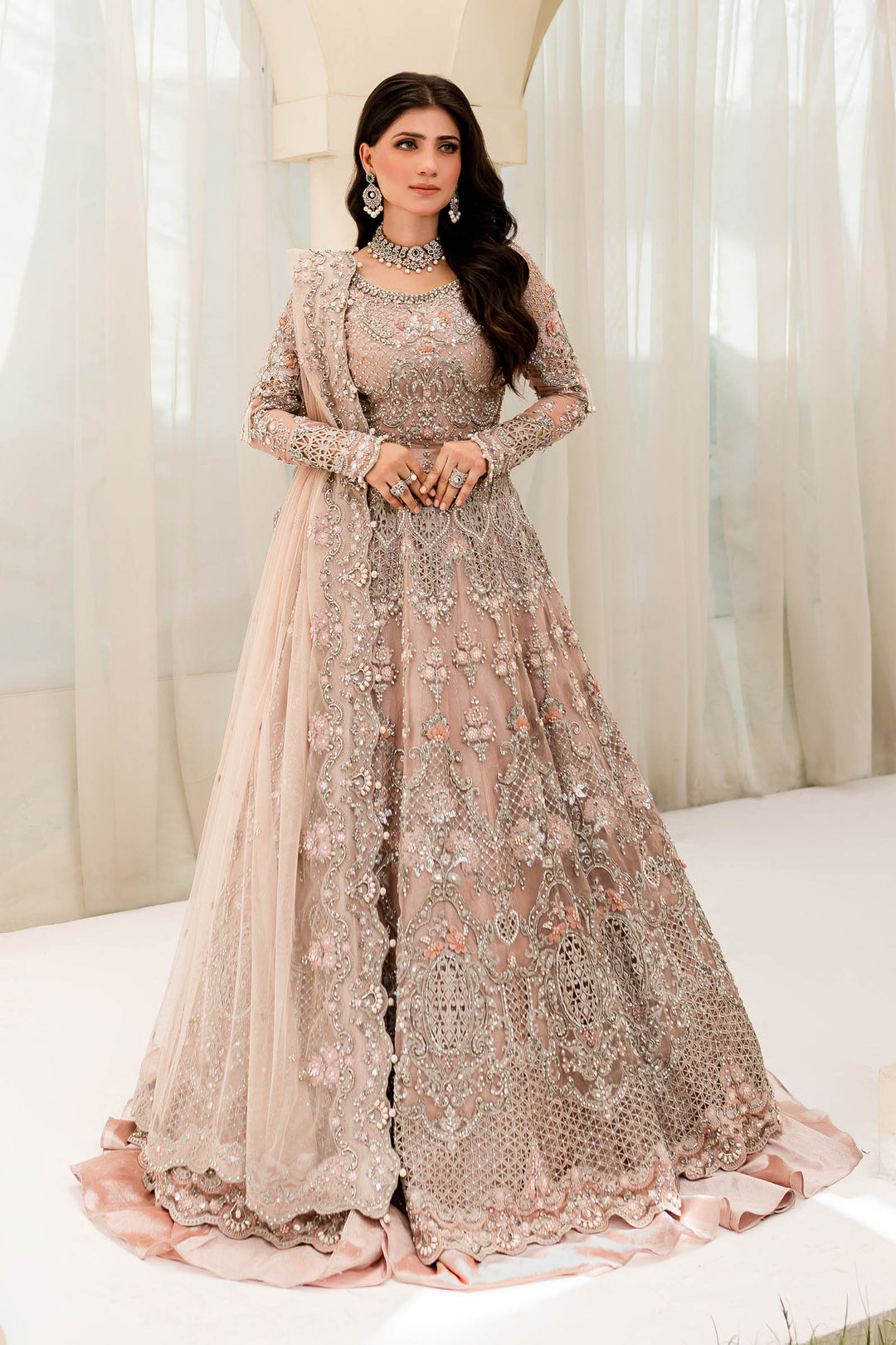 Maria B | Bridal Couture | MC-902 - by - Libasekhas UK - Registered Vendor of : Maria B - 100% Original Designer Dresss