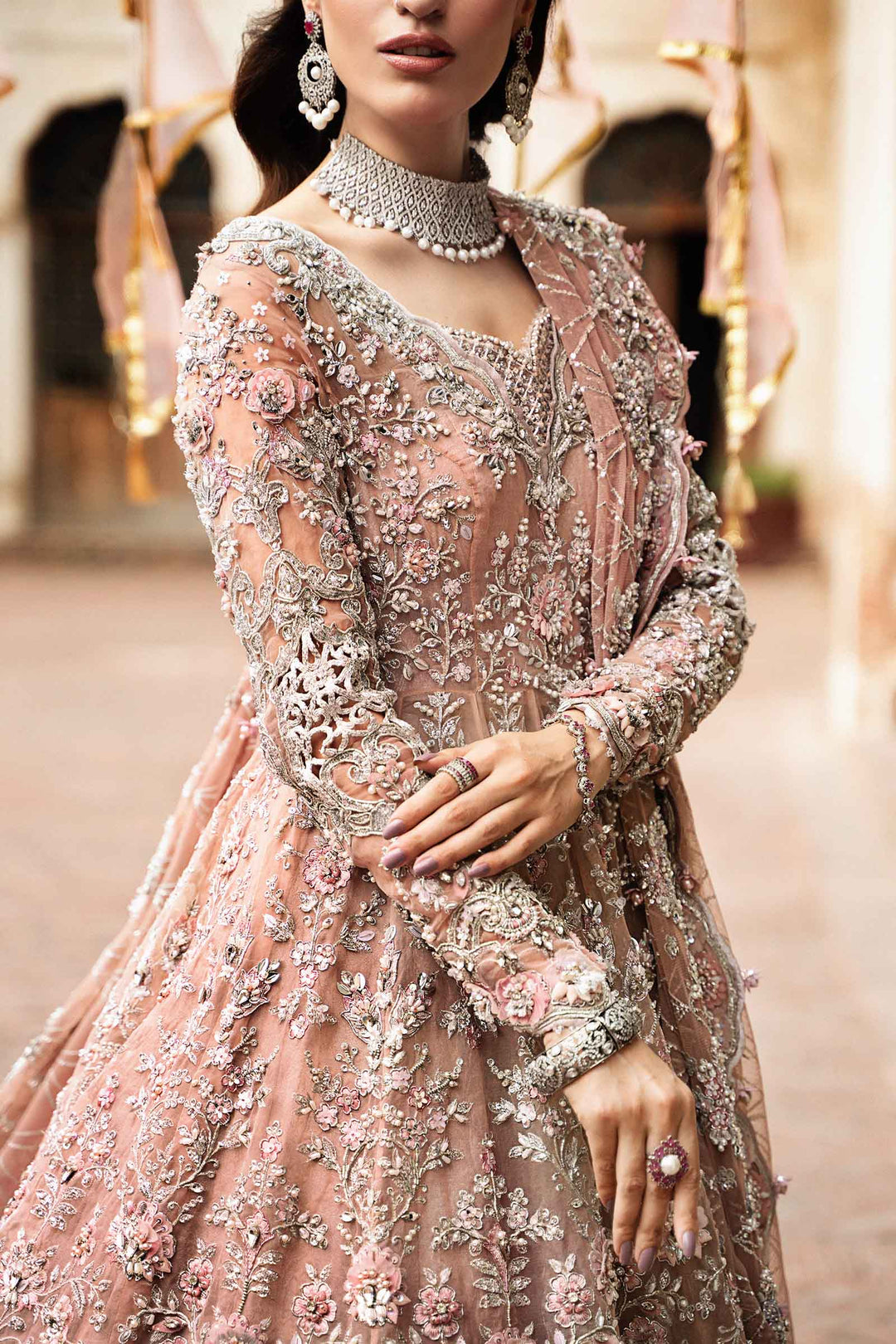 Maria B | Bridal Couture | Diyora - by - Libasekhas UK - Registered Vendor of : Maria B - 100% Original Designer Dresss
