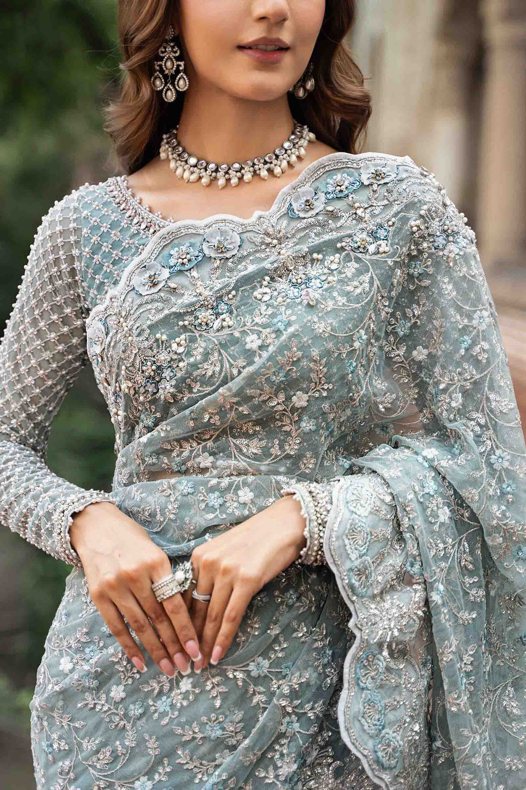 Maria B | Bridal Couture | Mabel - by - Libasekhas UK - Registered Vendor of : Maria B - 100% Original Designer Dresss