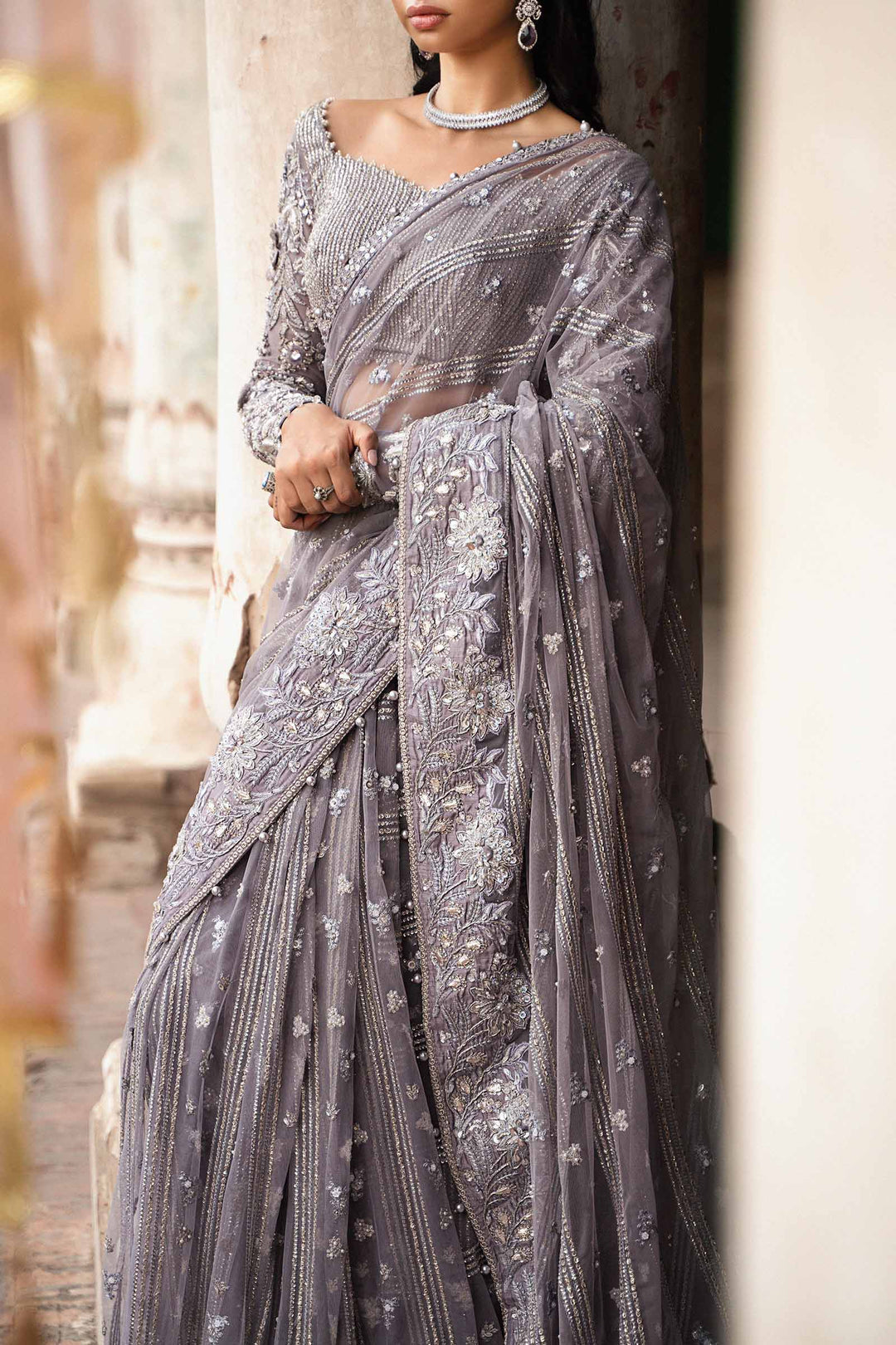 Maria B | Bridal Couture | Ifora - by - Libasekhas UK - Registered Vendor of : Maria B - 100% Original Designer Dresss