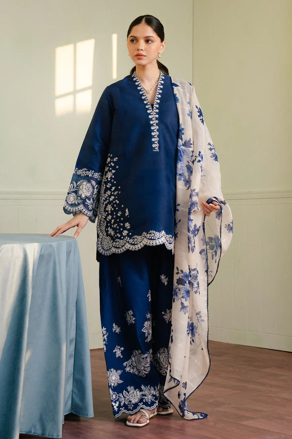 Zara Shahjahan | Coco Lawn 25 | MEADOW-8B - by - Libasekhas UK - Registered Vendor of : Zara Shahjahan - 100% Original Designer Dresss