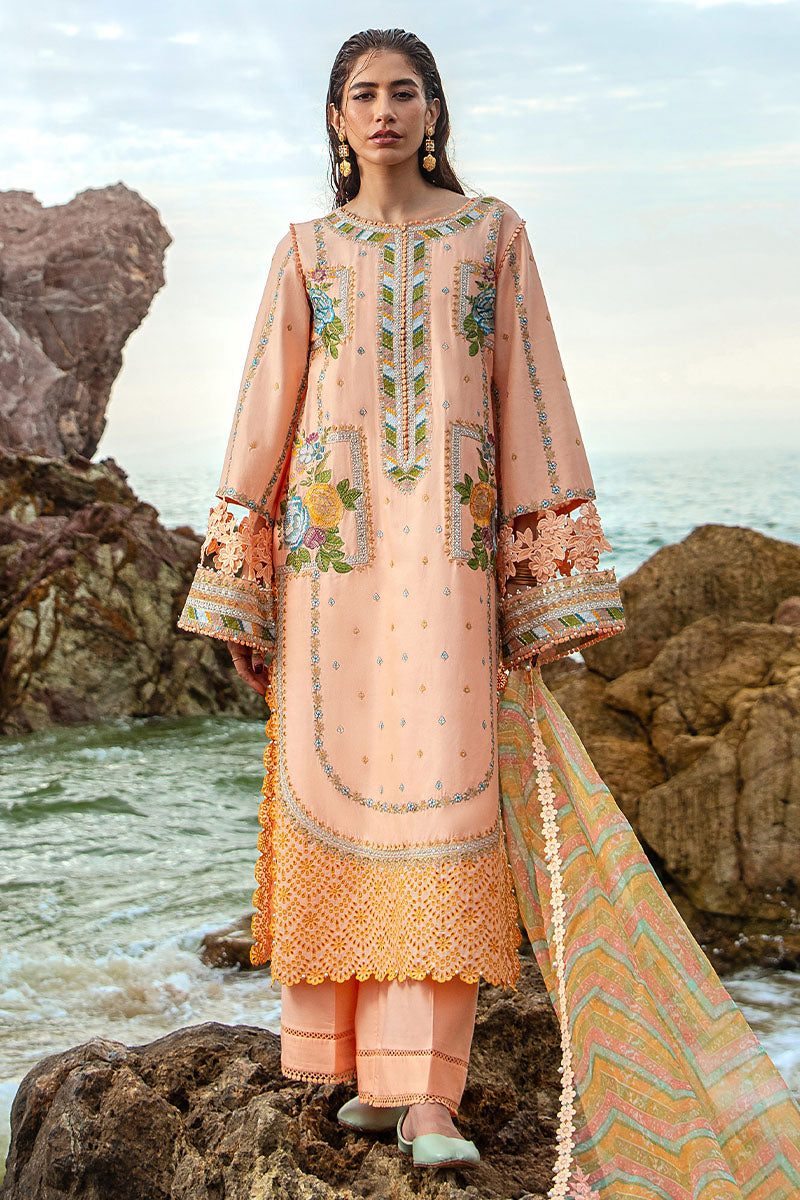 MNR | Festive Lawn 24 | RANI - by - Libasekhas UK - Registered Vendor of : MNR - 100% Original Designer Dresss