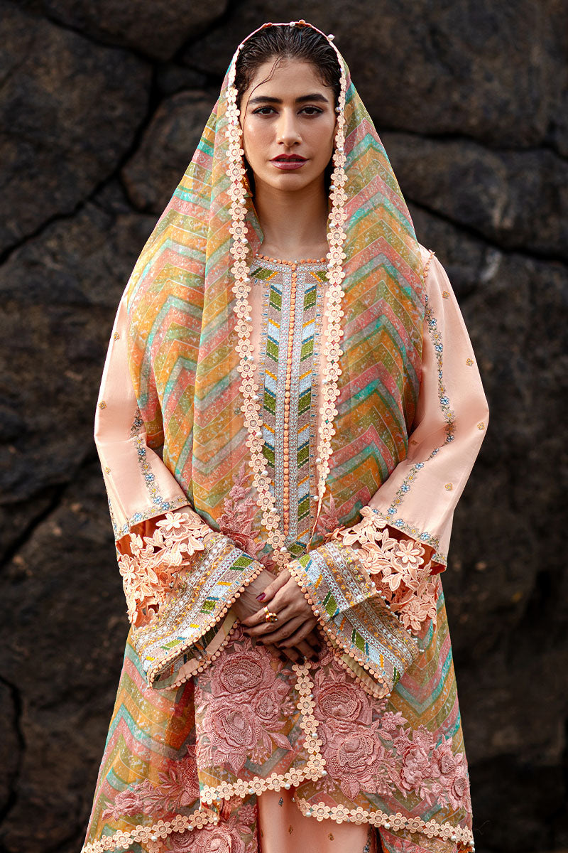 MNR | Festive Lawn 24 | RANI - by - Libasekhas UK - Registered Vendor of : MNR - 100% Original Designer Dresss