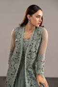 Maria B | Luxury Formals | MGL-EF26-01-Ice Blue - by Libasekhas UK - Registered Vendor of : Maria B - 100% Original Designer Dress