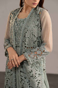Maria B | Luxury Formals | MGL-EF26-01-Ice Blue - by Libasekhas UK - Registered Vendor of : Maria B - 100% Original Designer Dress